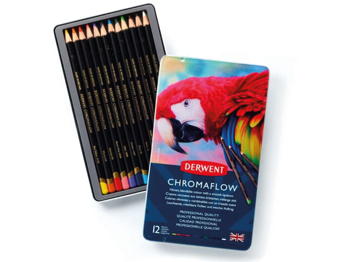 Derwent Chromaflow Kleurpotloden 12 Stuk