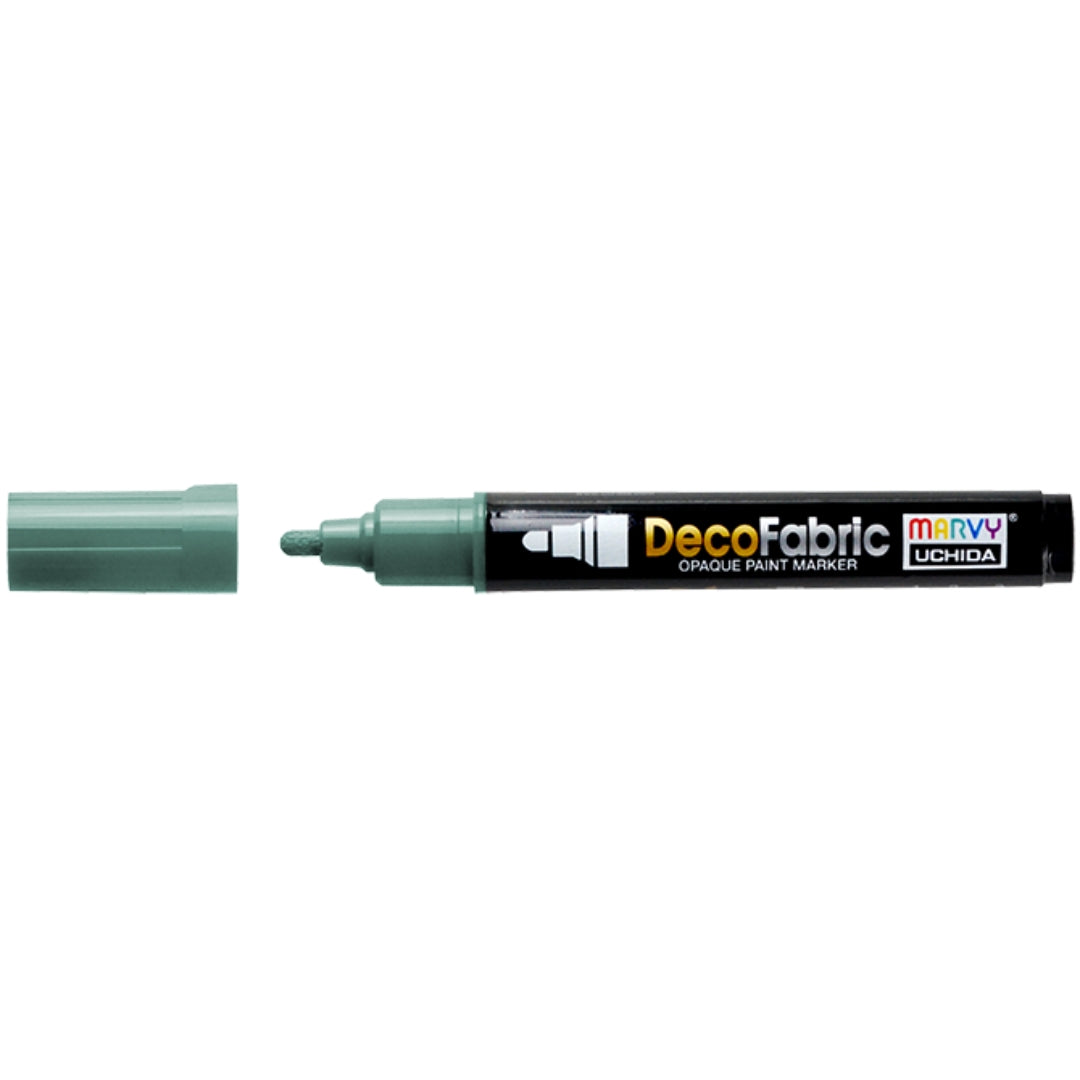 Marvy Uchida Textiel Verfmarker Bold Parelmoer Groen