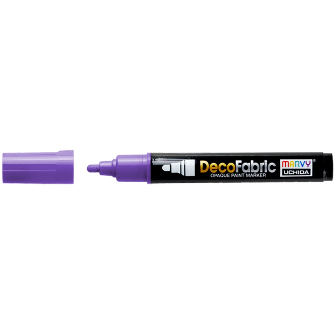 Marvy Uchida Fabric Paint Marker Bold Pearlescent Purple