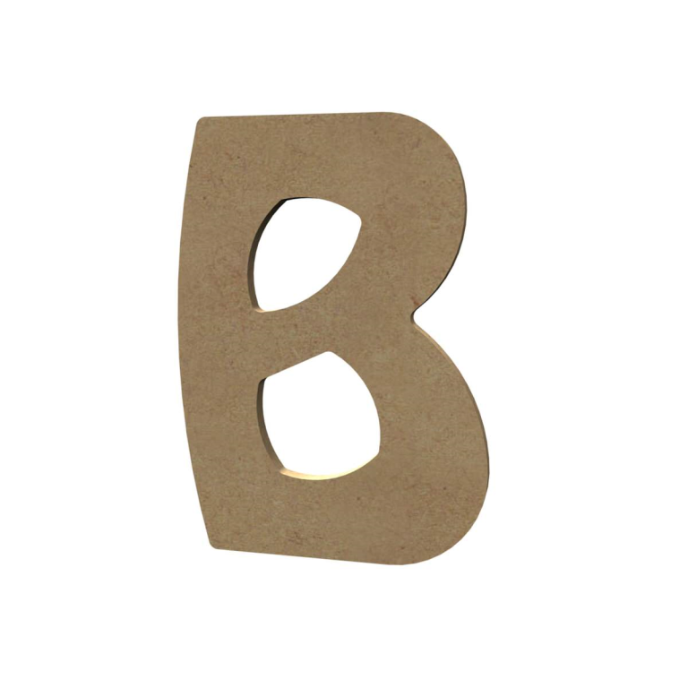 Gomille MDF Letter B 15 cm