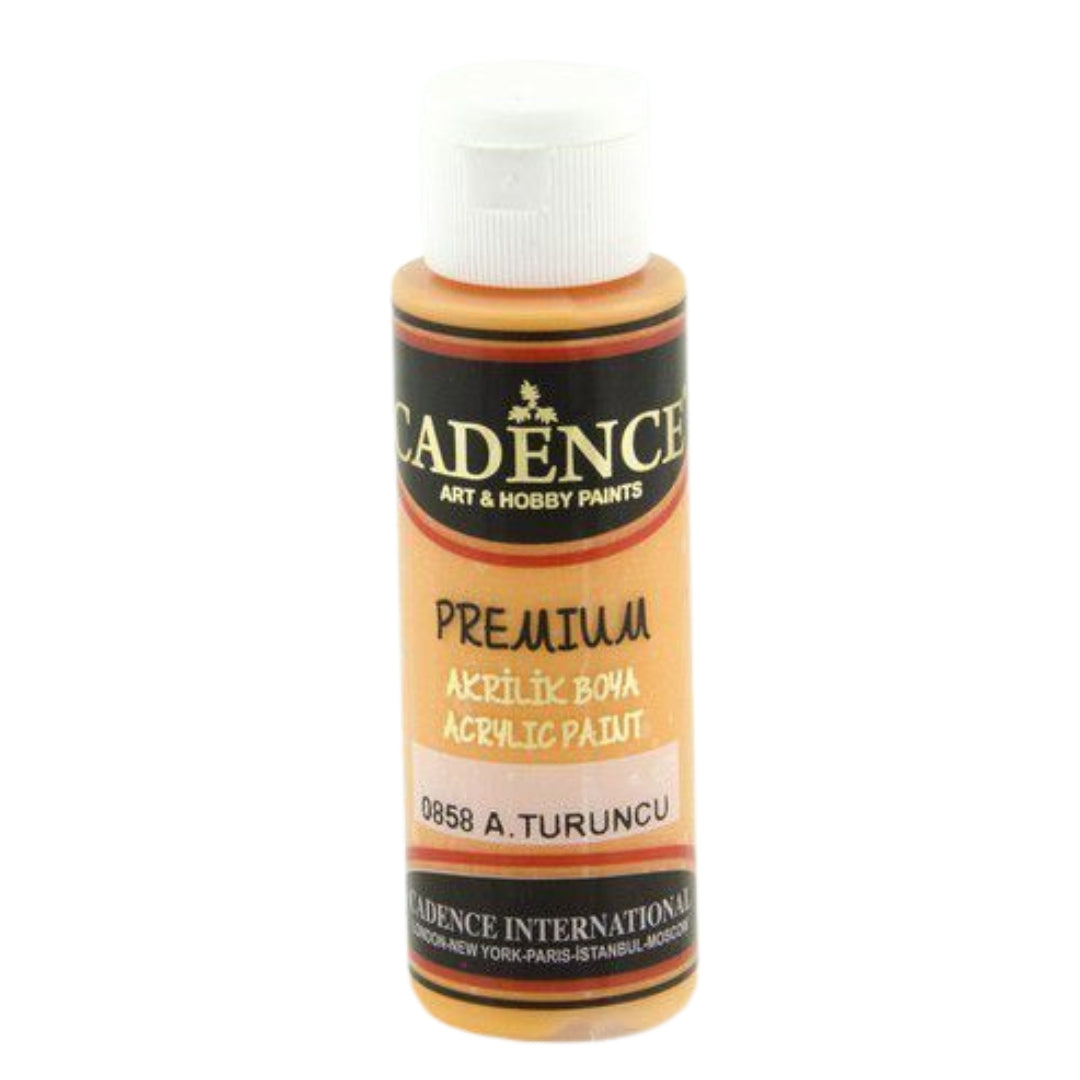 Cadence Premium Acrylfarbe 70 ml Light Orange 0858