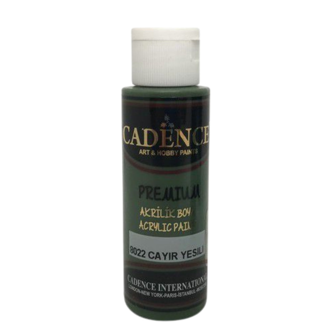 Cadence Premium Acrylfarbe 70 ml Pasture Green 8022