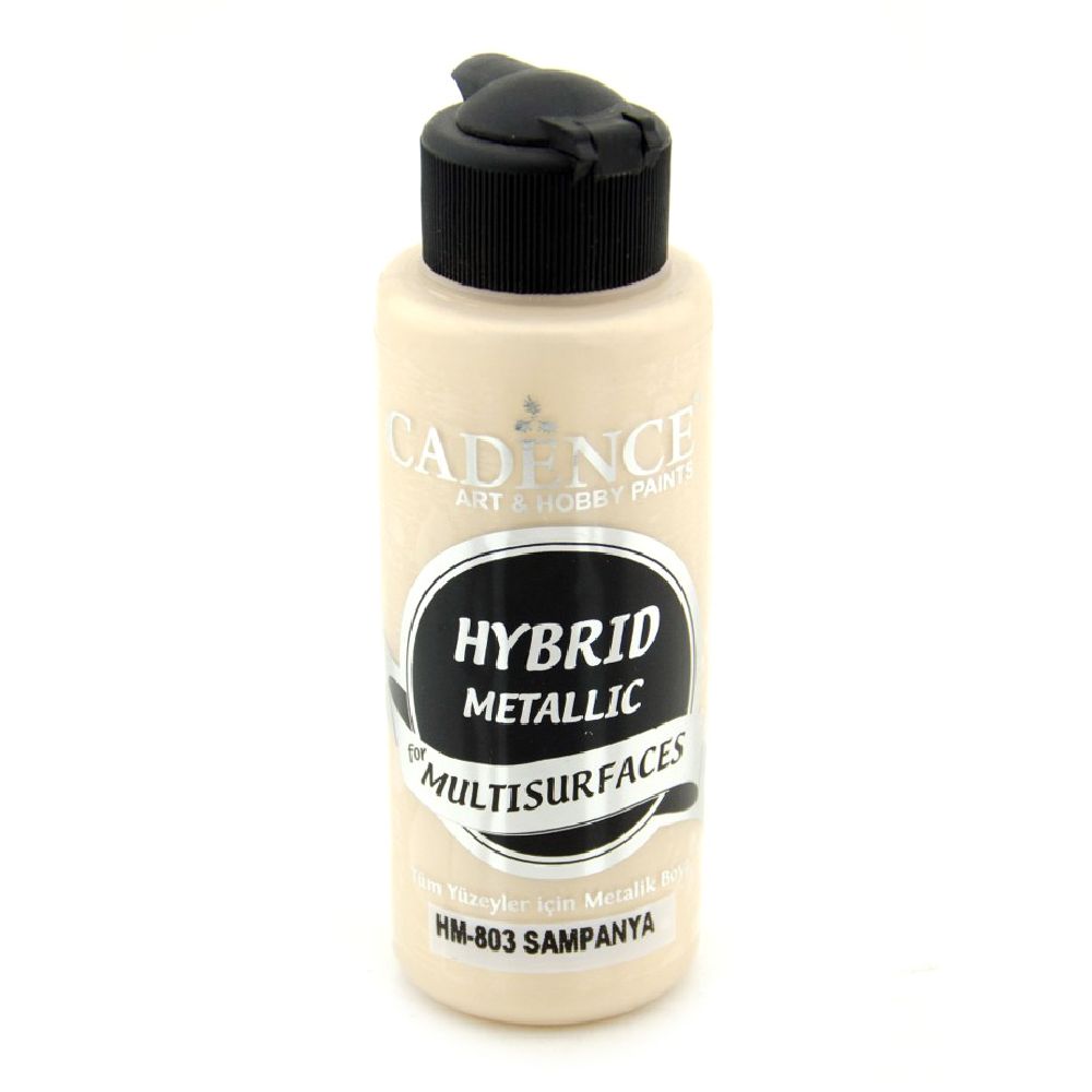 Cadence Hybrid Metallic Acrylfarbe 120 ml Champagner