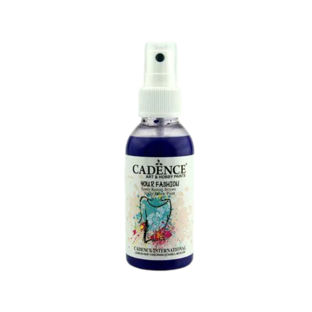 Cadence Fashion Spray Fabric Paint 100 ml Purple