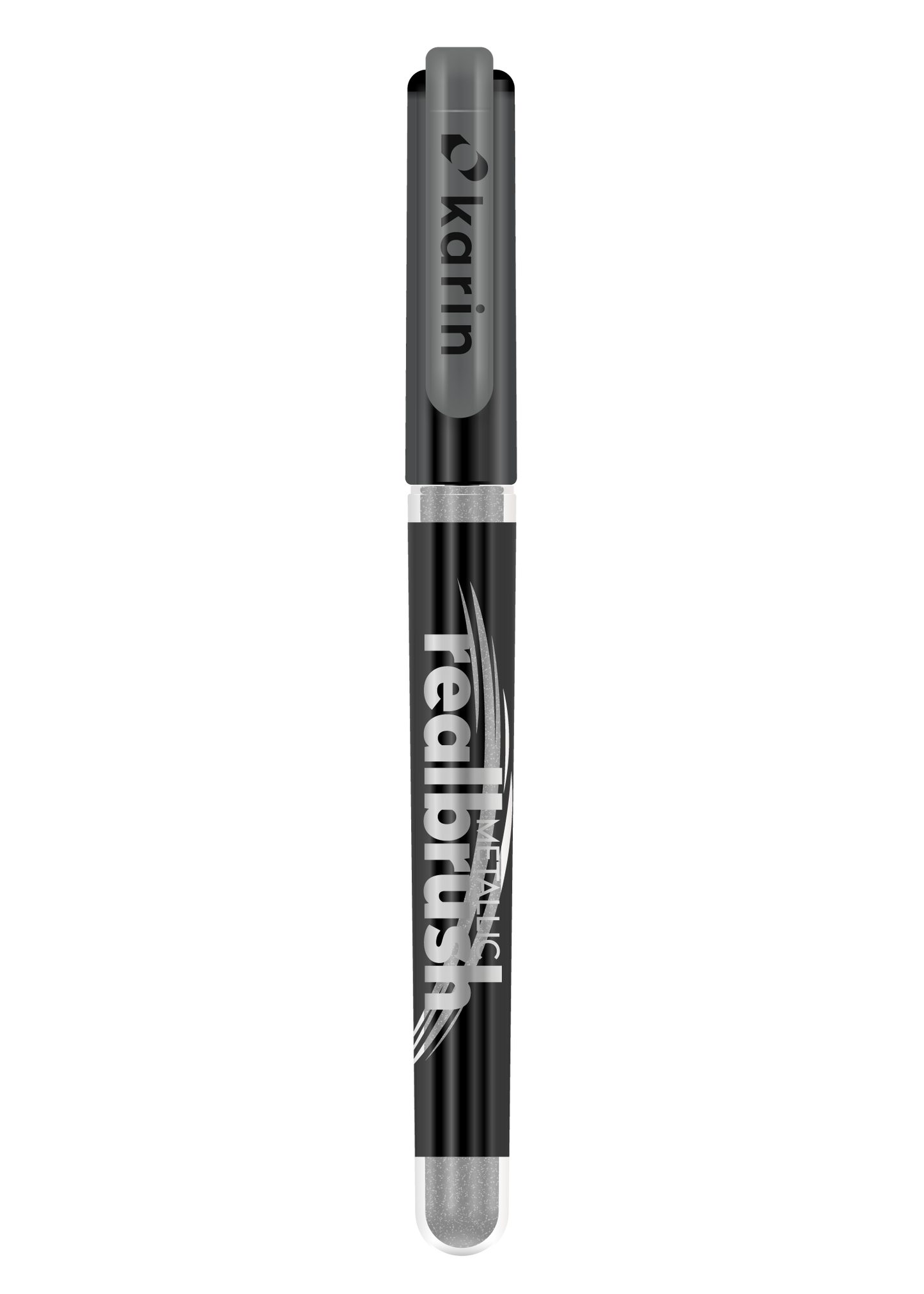 Karin Realbrush Metallic Acryl 8580 Silver