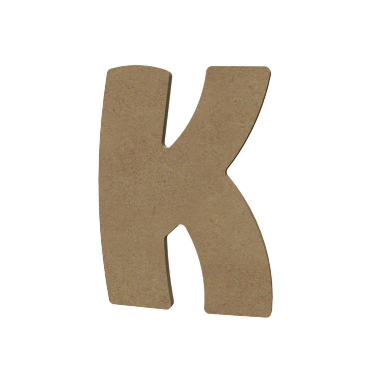 Gomille MDF Buchstabe K 15 cm