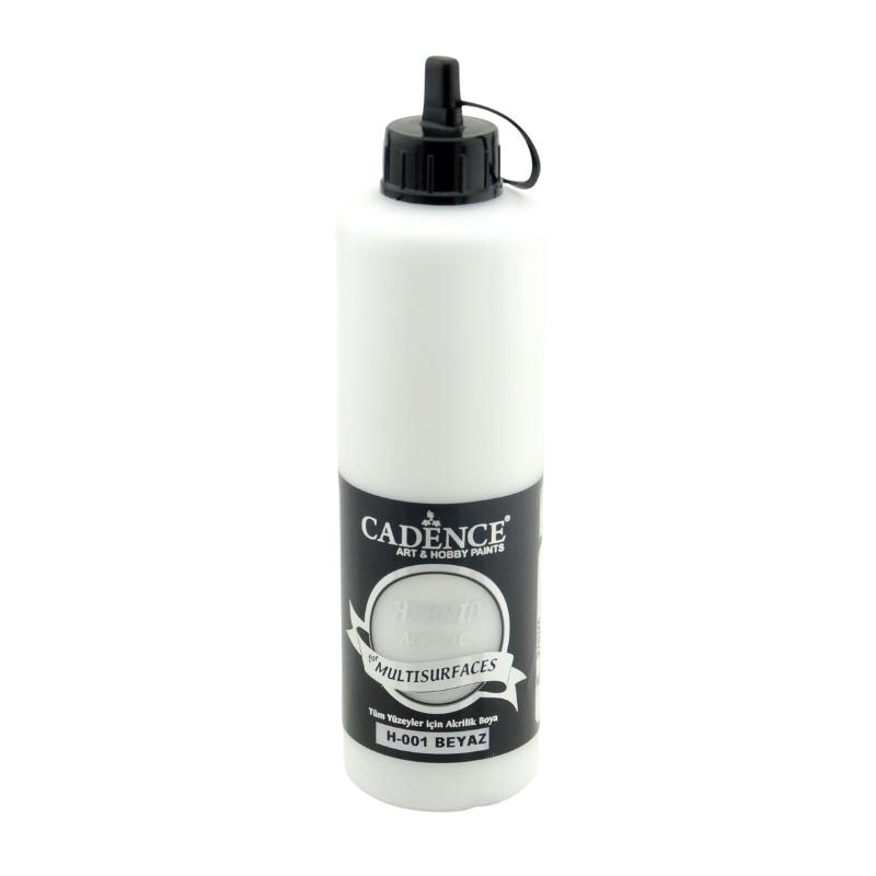 Cadence Hybrid Acrylverf 500 ml White