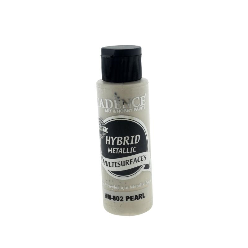 Cadence Hybrid Acrylverf Metallic 70 ml Pearl