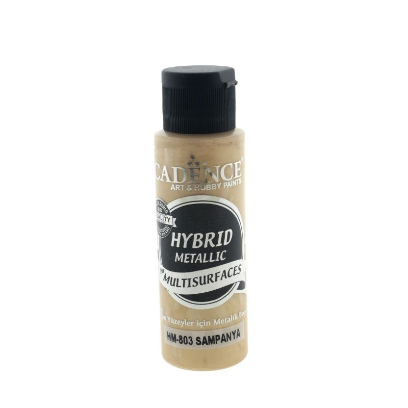 Cadence Hybrid Acrylverf Metallic 70 ml Champaigne