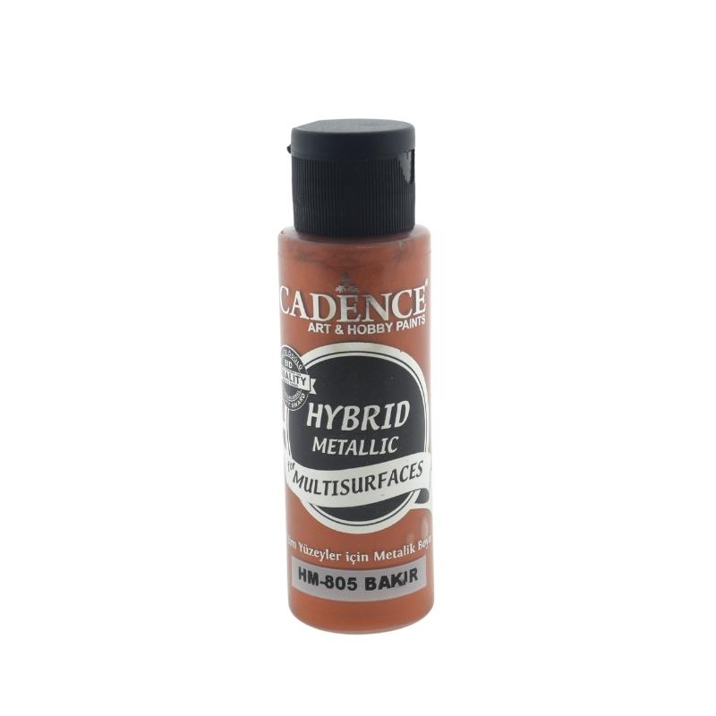 Cadence Hybrid Acrylic Paint Metallic 70 ml Copper
