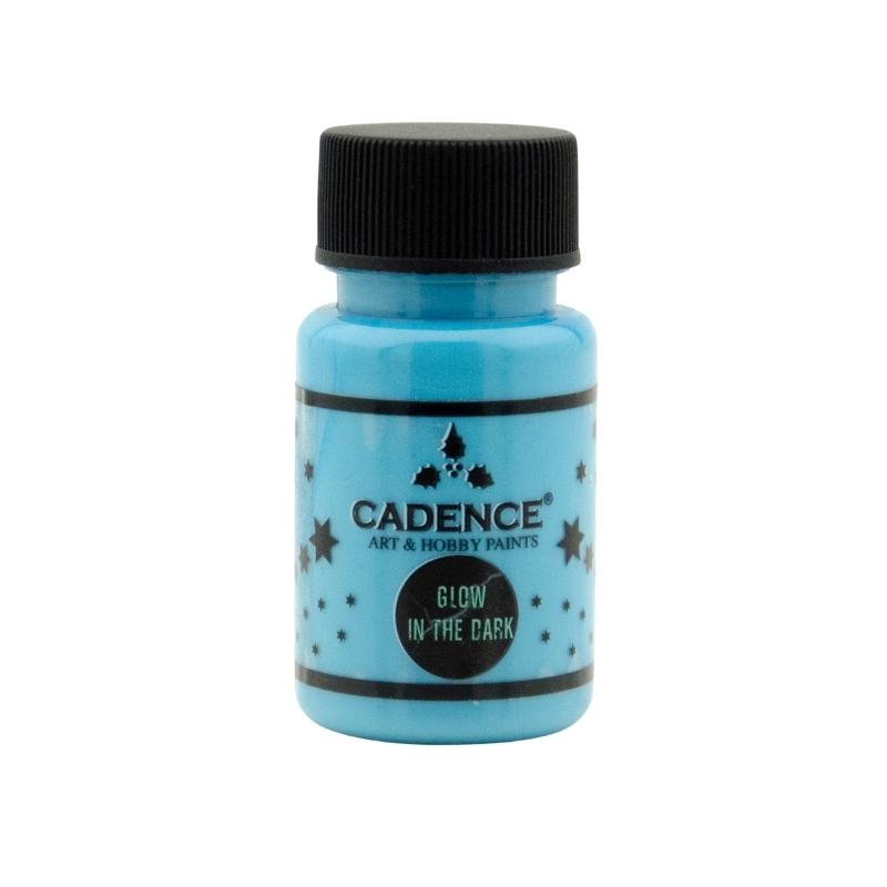 Cadence Glow in the Dark Farbe 50 ml Blau