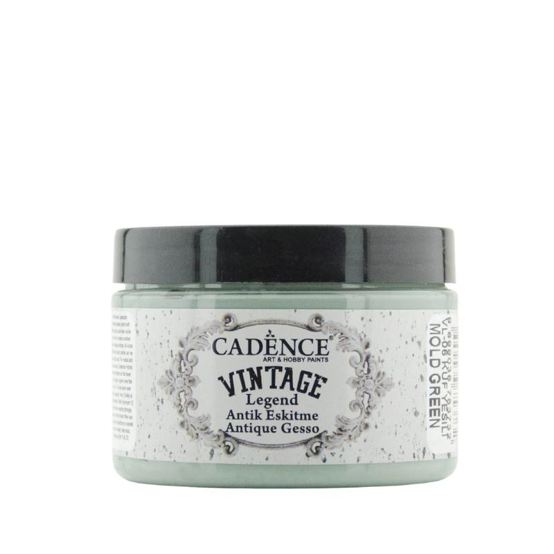 Cadence Vintage Legend Gesso 150 ml Moosgrün