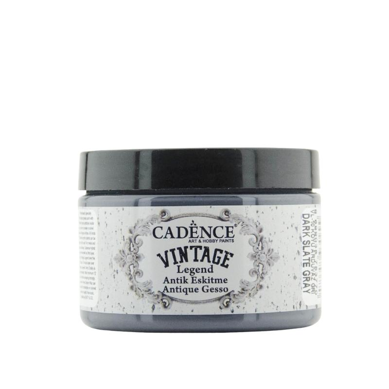 Cadence Vintage Legend Gesso 150 ml Dark Slate Gray