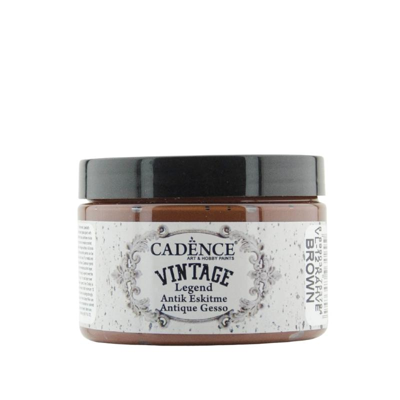 Cadence Vintage Legend Gesso 150 ml Brown