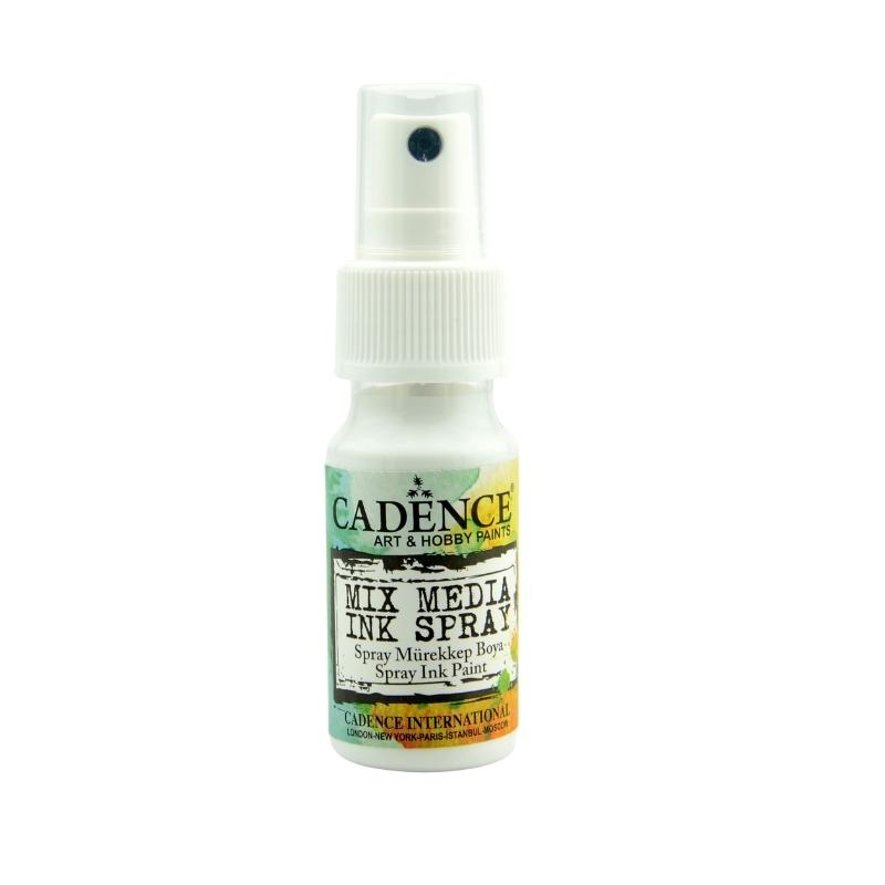 Cadence Mixed Media Inkt Spray 25 ml Wit