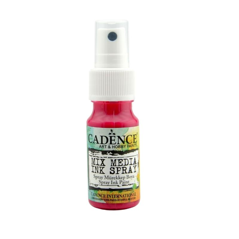 Cadence Mixed Media Inkt Spray 25 ml Licht Fuchsia