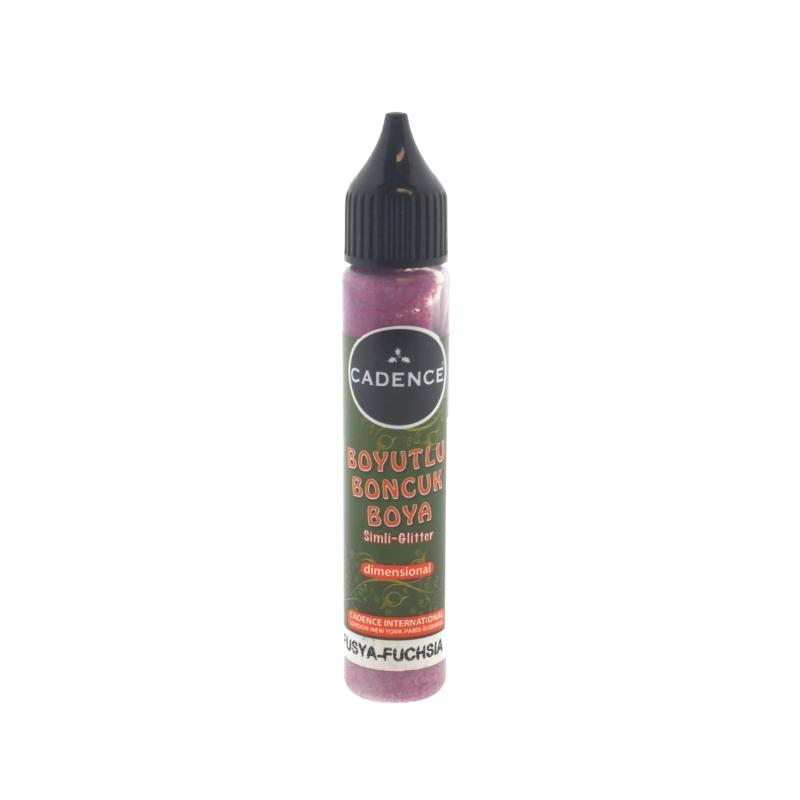 Cadence Dimensional Verf Glitter 25 ml Fuchsia