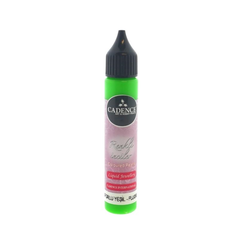 Cadence Colored Pearls 25 ml Neongrün
