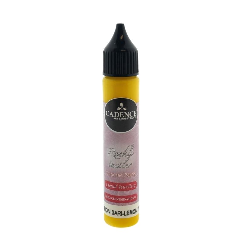 Cadence Colored Pearls Opaque 25 ml Lemon Yellow