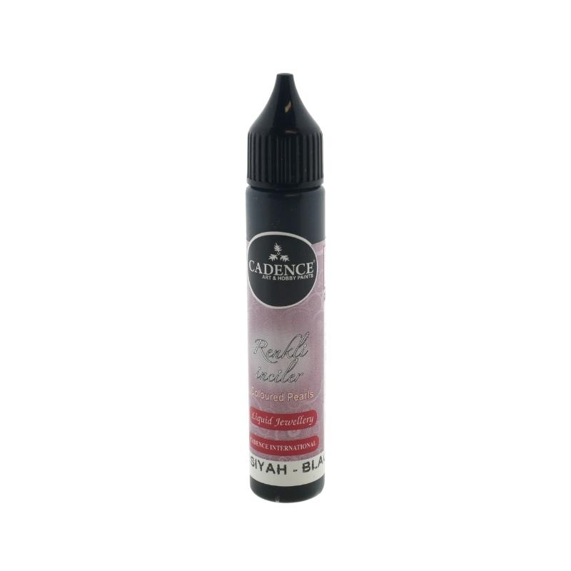Cadence Colored Pearls Opaque 25 ml Schwarz
