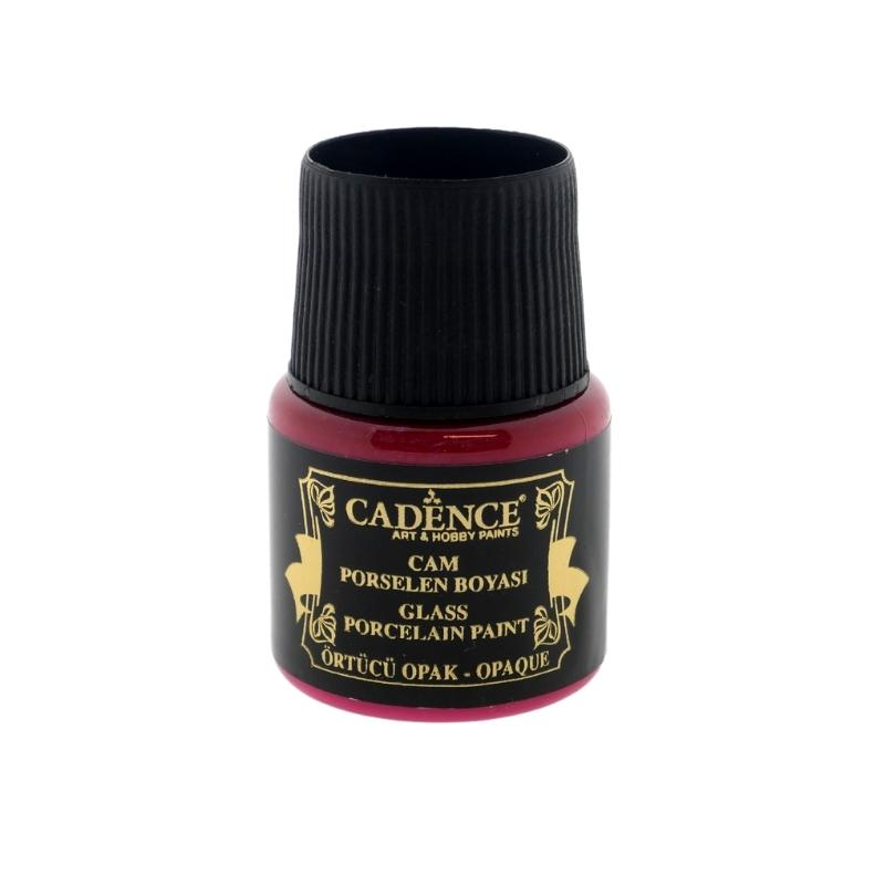 Cadence Glas- und Porzellanfarbe Undurchsichtig 45 ml Fuchsia
