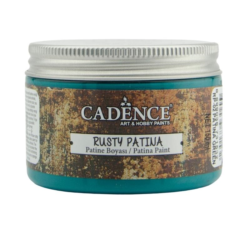 Cadence Rusty Patina Verf 150 ml Groen