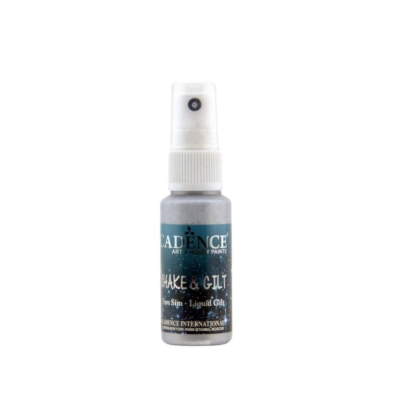 Cadence Shake & Gilt Vloeibaar Verguldsel 25 ml Zilver