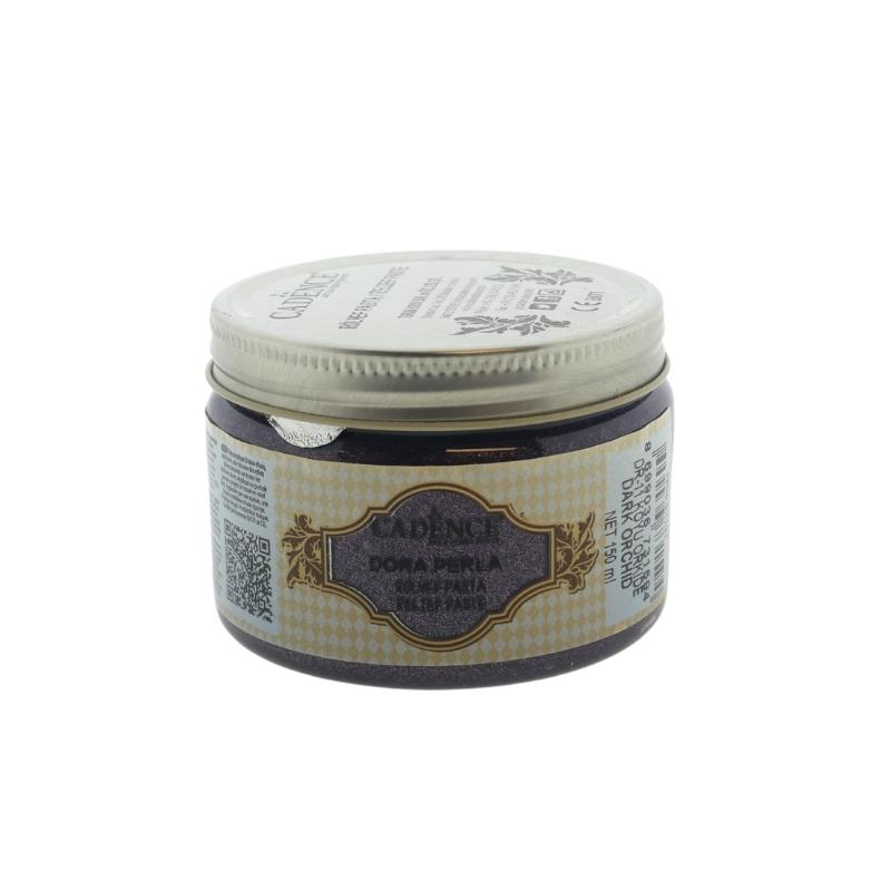 Cadence Dora Perla Relief Pasta 150 ml Donker Orchidee