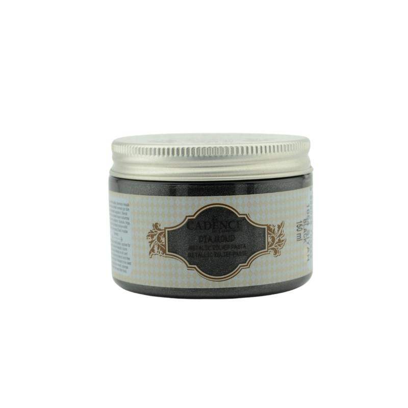 Cadence Diamond Relief Pasta 150 ml Zwart