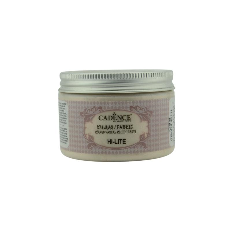 Cadence Textile Hi Lite Metallic Relief Paste 150 ml Gold