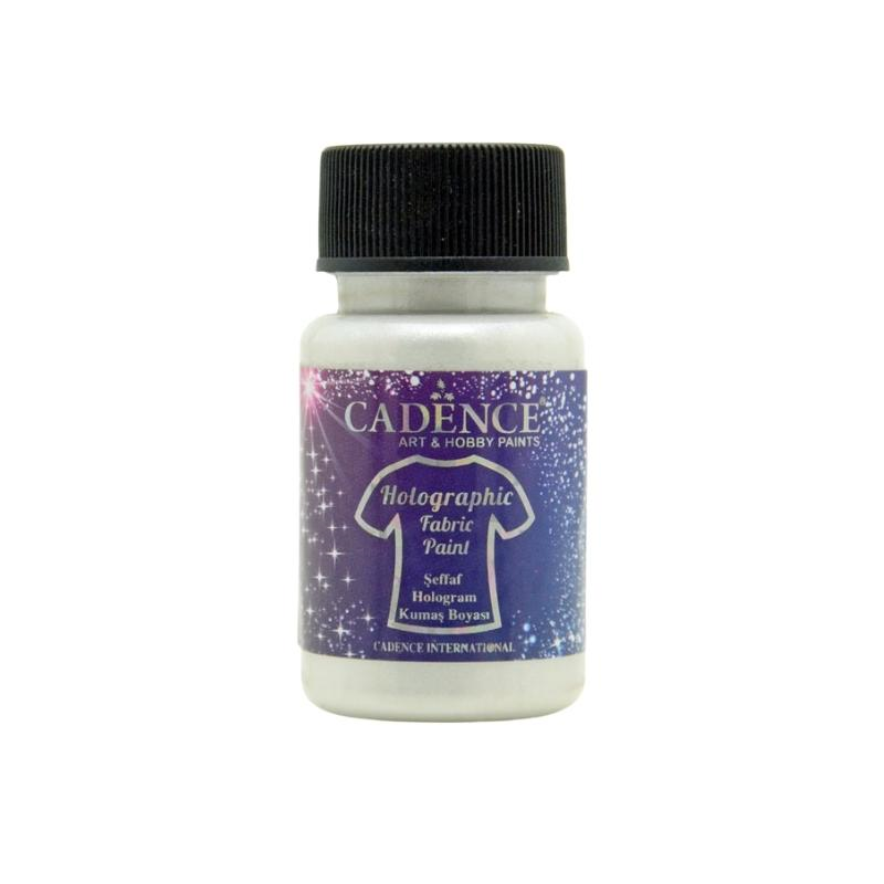 Cadence Holografische Glitter Textilfarbe 50 ml