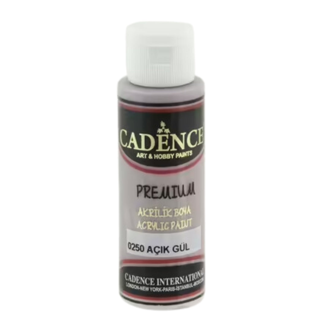Cadence Premium Acrylfarbe 70 ml Light Rose 0250