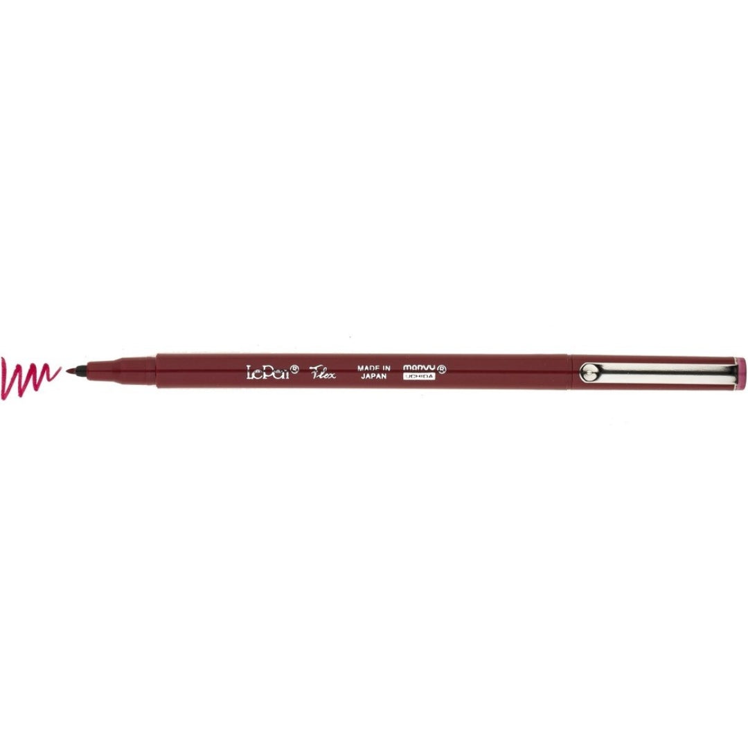 Marvy Uchida Le Pen Flex Dark Red