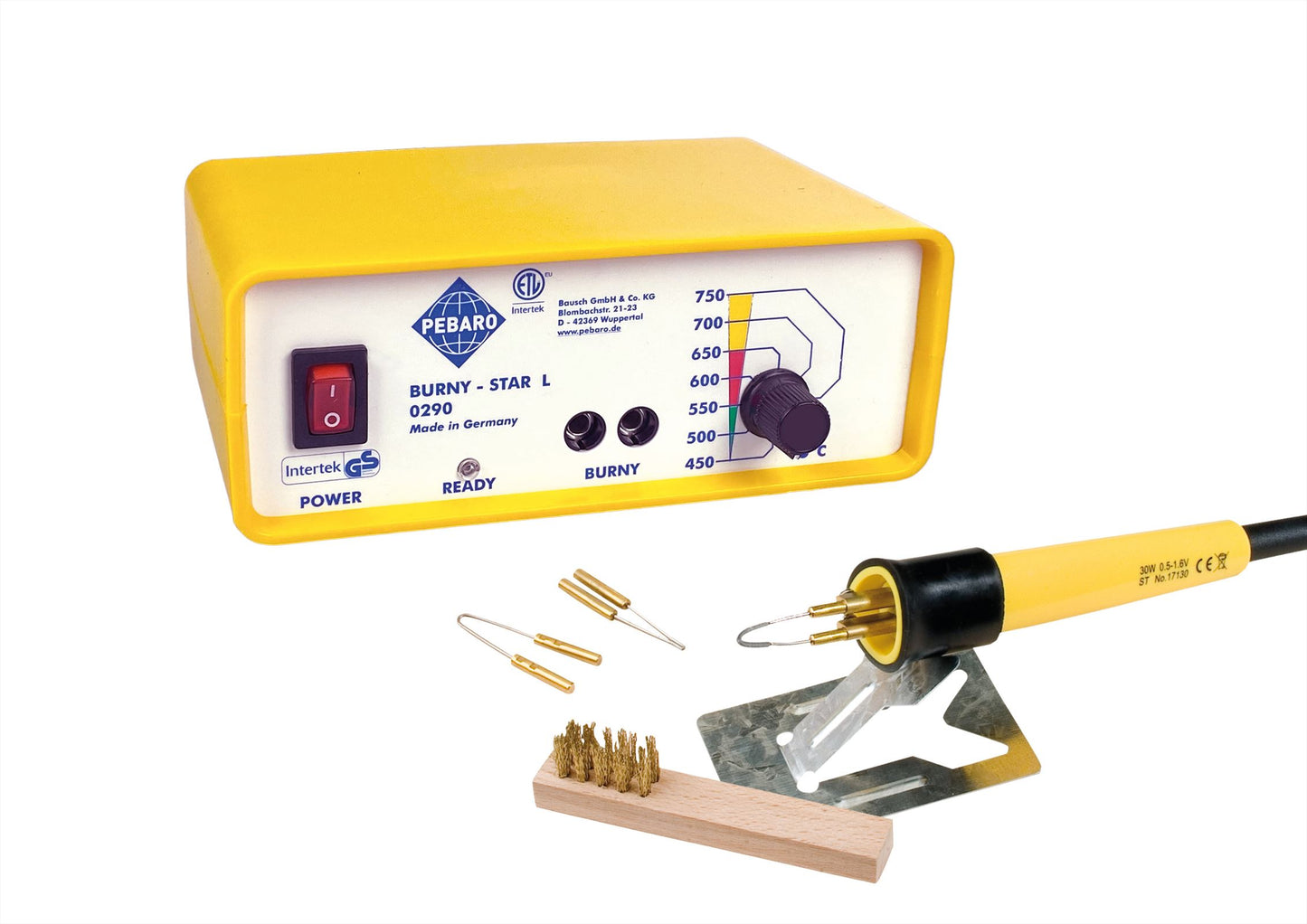 Pebaro Professioneel Houtbrander Station met Regelbare Temperatuur