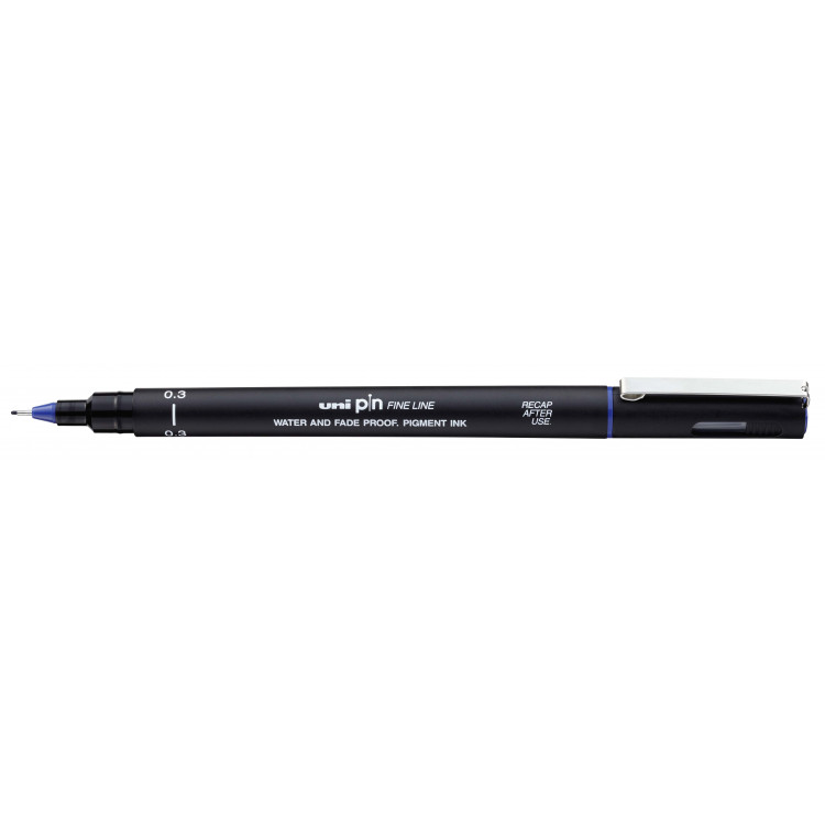Uni Pin Fineliner 0,3 mm Blau