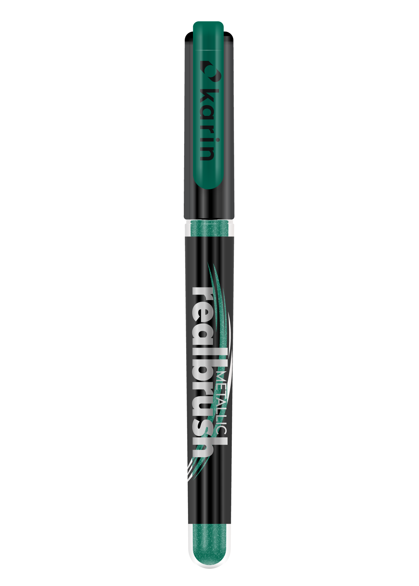 Karin Realbrush Metallic Acryl 8535 Grün