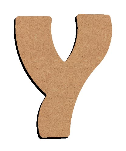 Gomille MDF Buchstabe Y 8 cm