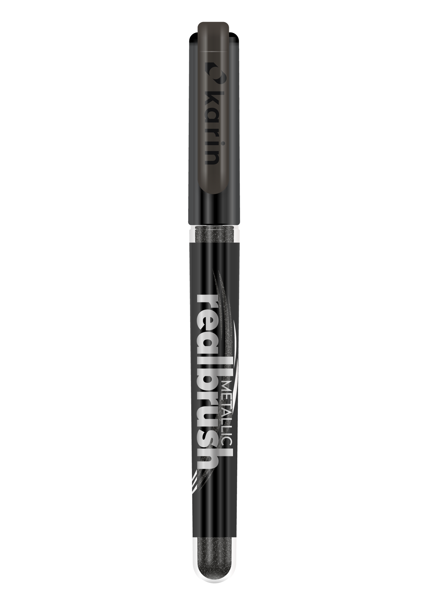 Karin Realbrush Metallic Acryl 8510 Black