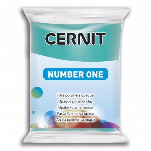 Cernit Soft Turquoise 676 - 56g - Polymeerklei / Boetseerklei