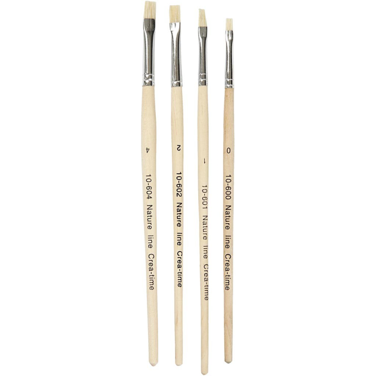 CC Nature Line Kwasten Set 4 stuks