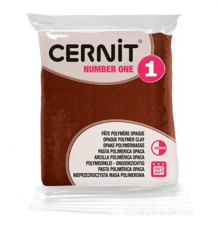 Cernit Soft Klei Maroon nr.800 56g - Polymeerklei