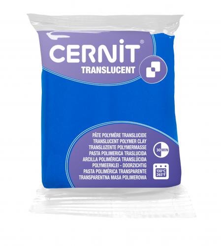 Cernit Transparant Sapphire 56gr - Polymeerklei / Boetseerklei