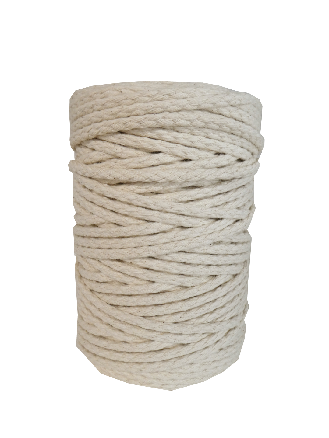 DekoArt Makramee-Kordel 6 mm 100 m Natur