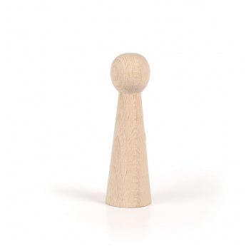 GC Holz Kegelfigur Pion 9 cm