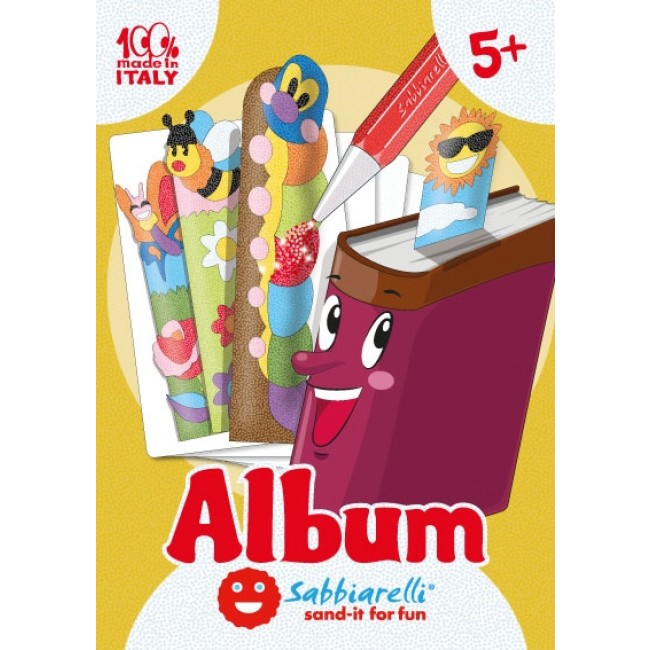 Sabbiarelli Zandschilderen Album Boekenleggers 15 stuks
