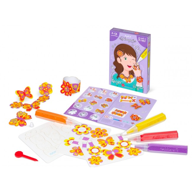 Sabbiarelli Sandmalerei-Set Taschen-Schmuck