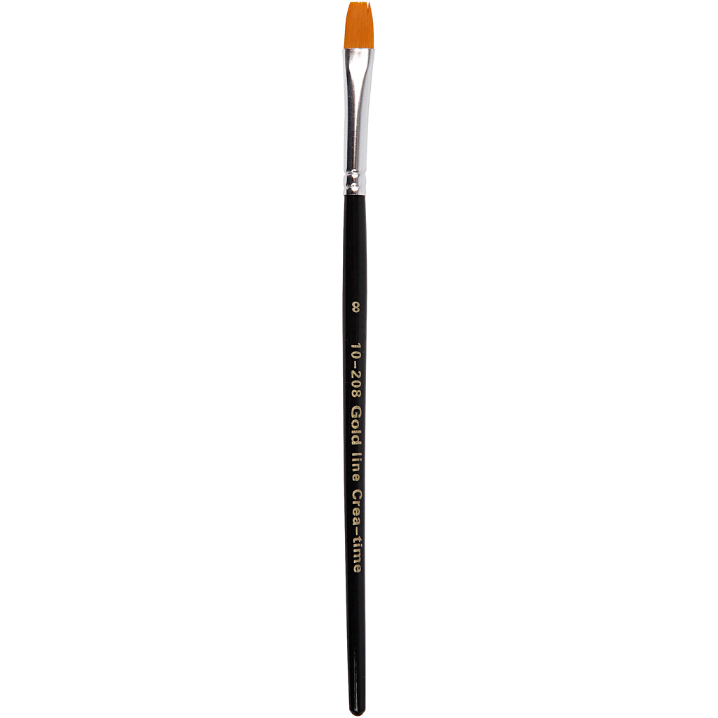 CC Gold Line Flat Brushes 8 12 pieces