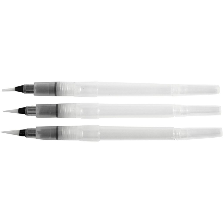 Artistline Water Brushes 10ml 3-pack