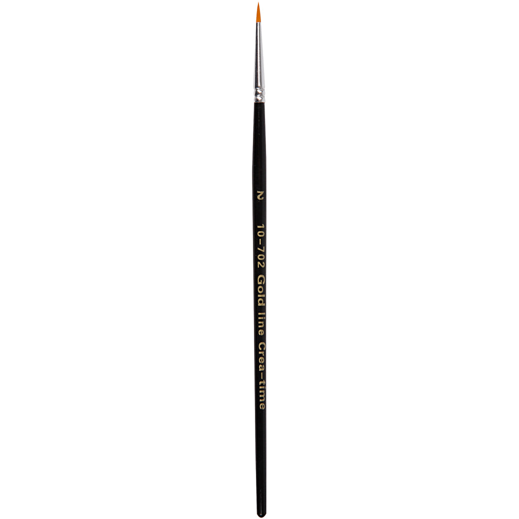 CC Gold Line Round Paint Brushes 2, 12 pieces