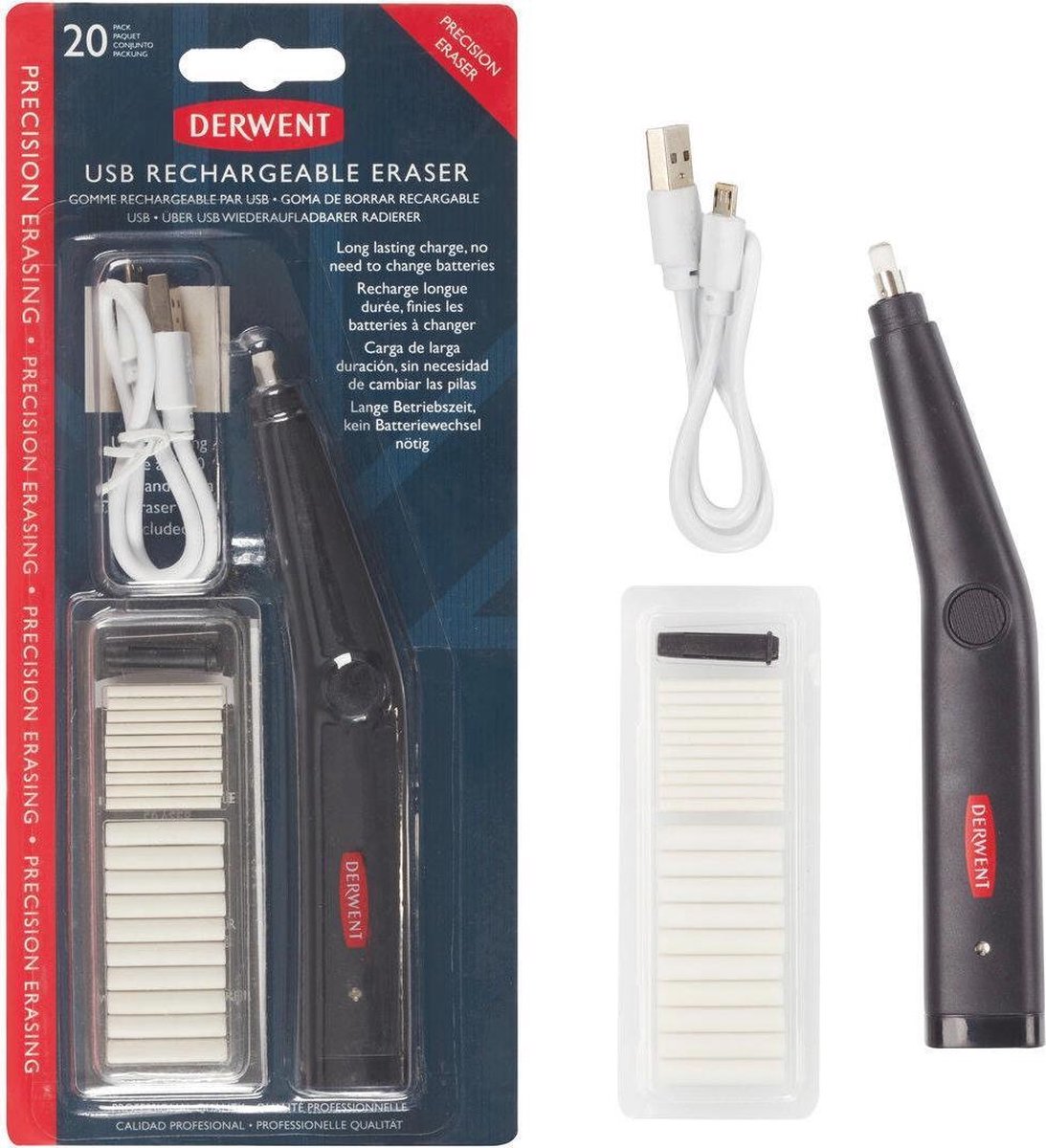 Derwent Electric USB Eraser